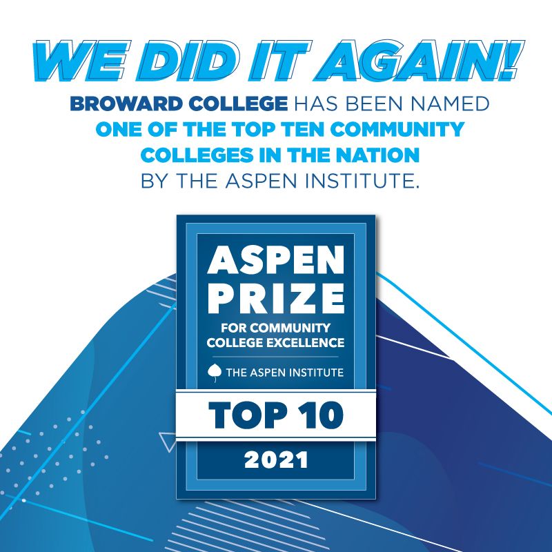 Among the Best in the Nation, Again Aspen Institute Names Broward