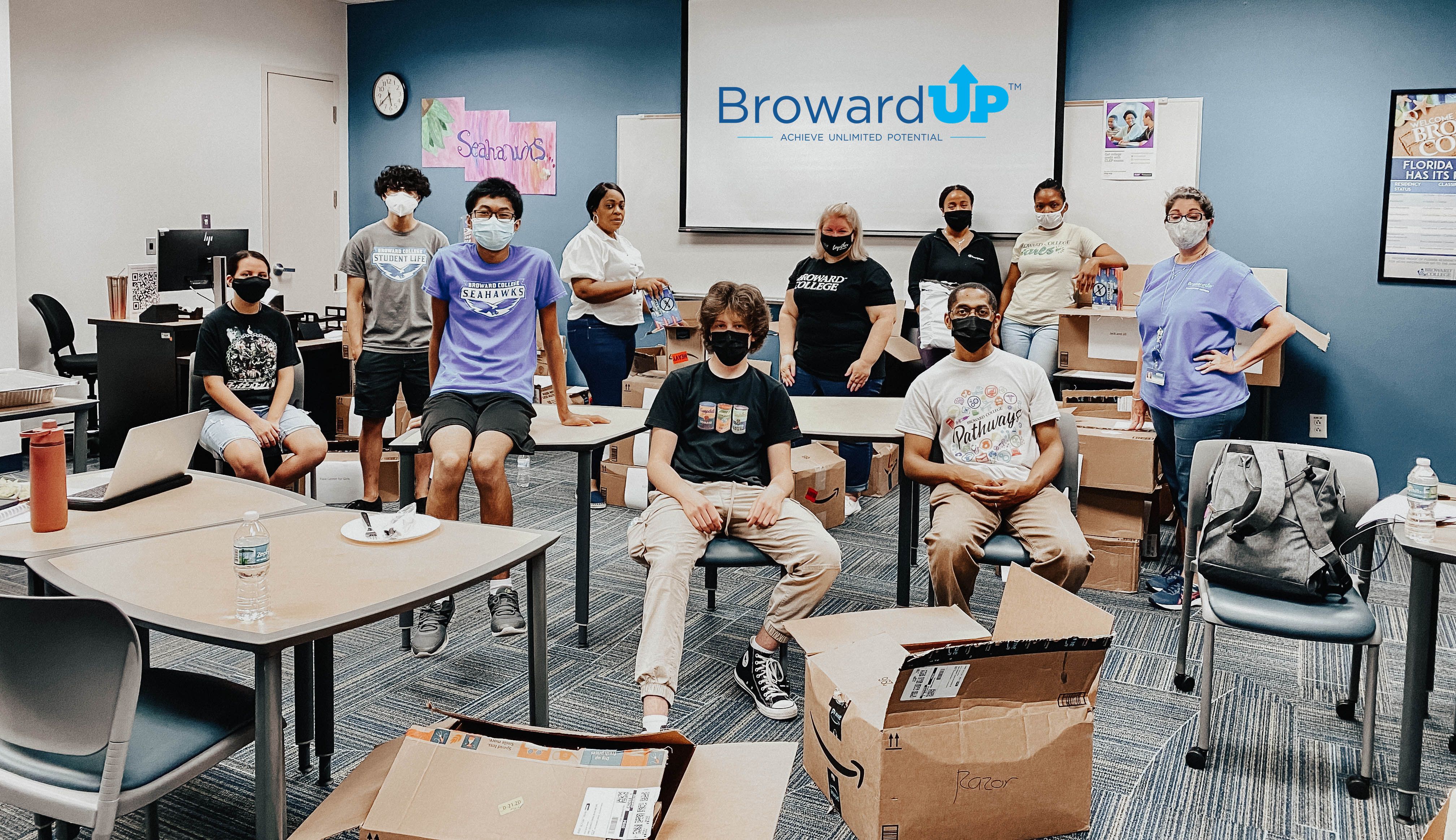 Broward UP Packing Party