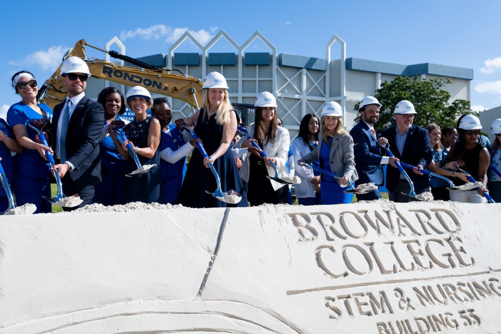 Broward College Breaks Ground on New STEM and Nursing Facility at North Campus image